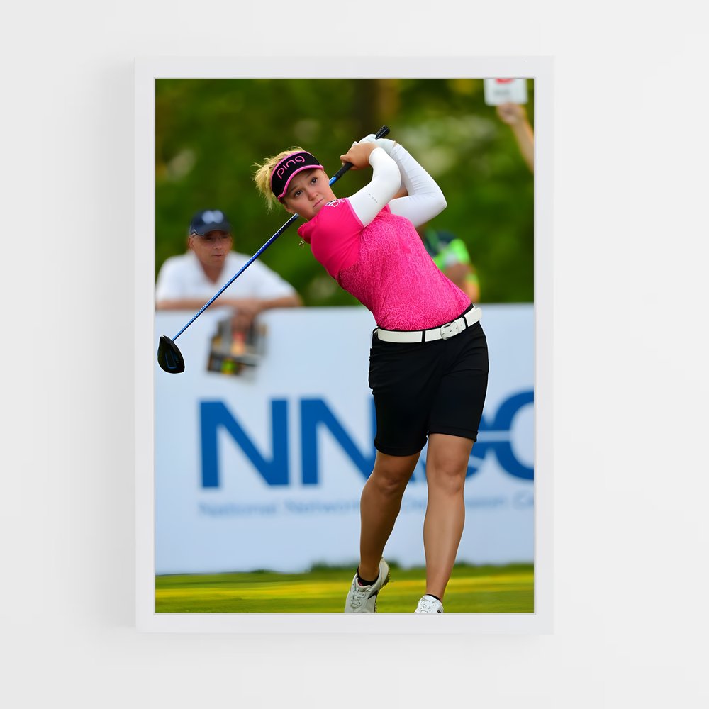 Poster Brooke henderson shirt – affiche Golf (vue 3)